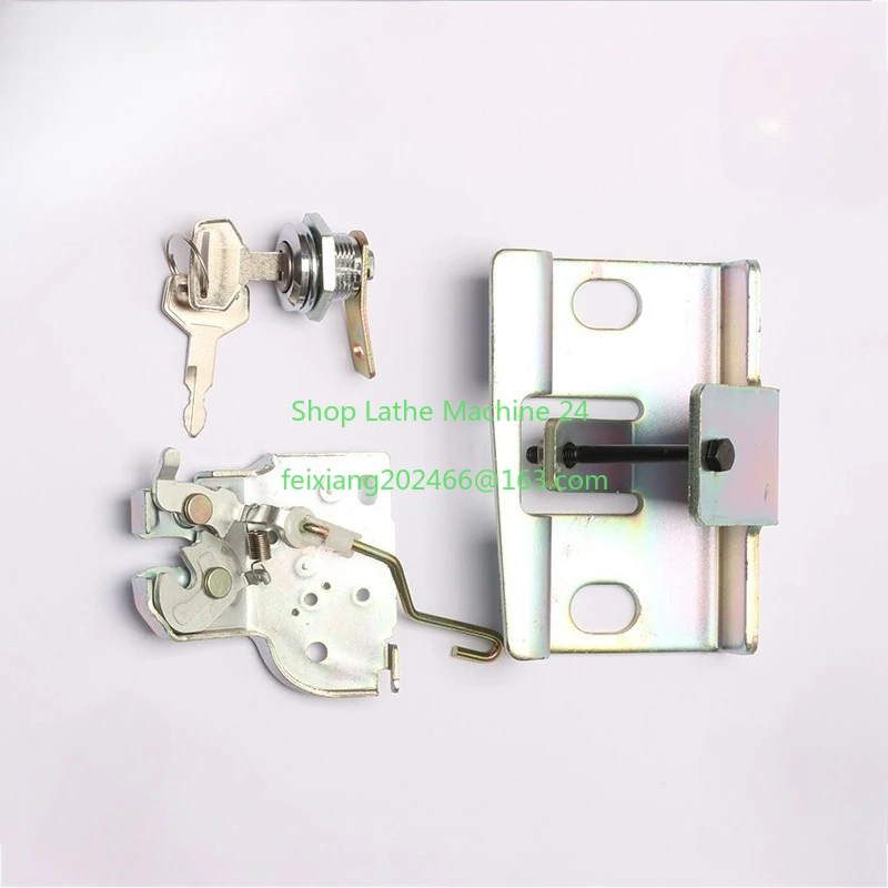 

1Set Excavator Hood Lock Back Cover Lock Assembly For Kobelco SK65/75-8