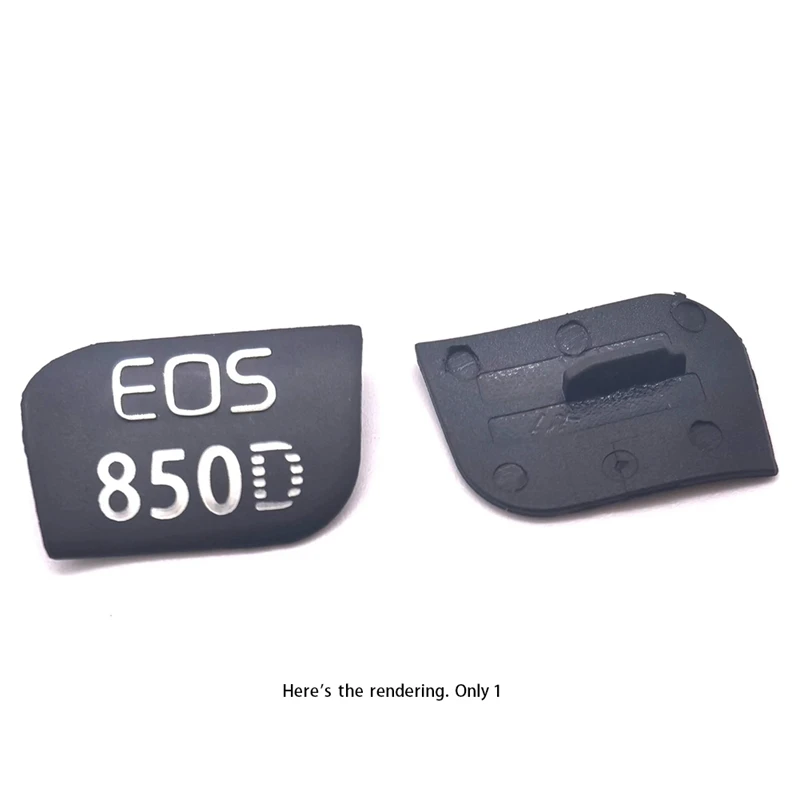 ملصق لوحة الأسماء لغطاء كانون ، لوحة الاسم ، قطع إصلاح لـ 850D SLR ، متين ، سهل التركيب