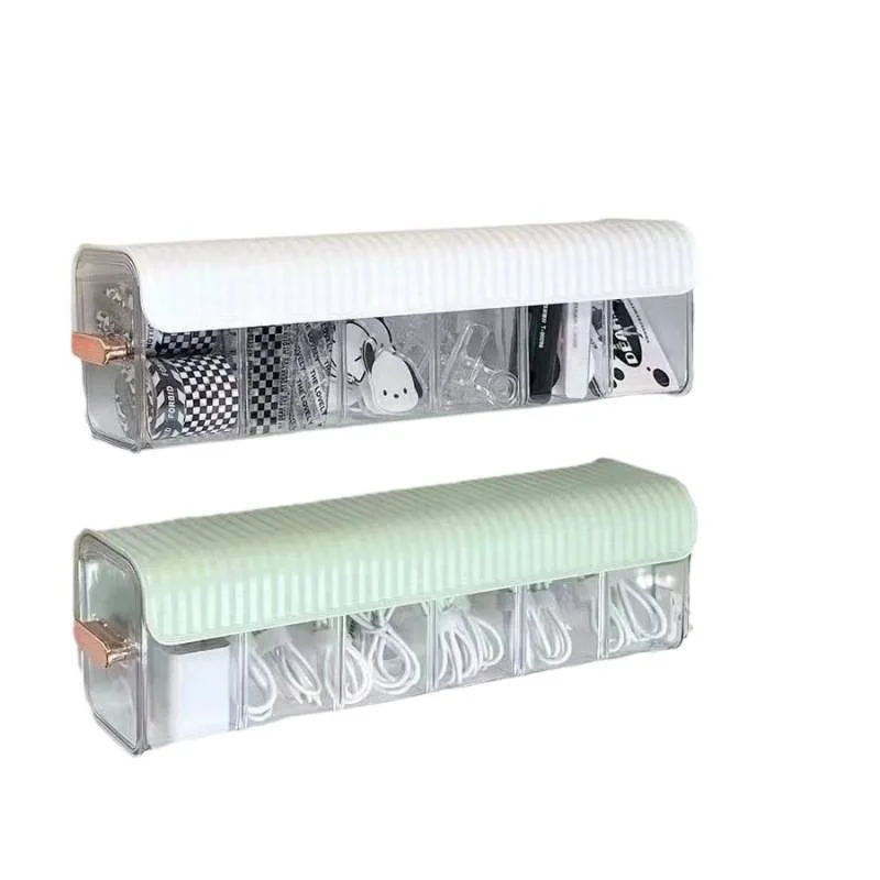 

Wall hanging transparent storage , drawer with wall data cable shelf, student dormitory wardrobe, socks sorting box