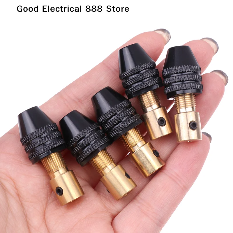 【GE】0.3-3.4mm Universal Small Electronic Drill Bit Collet Mini Chuck Tool Set Fixture Clamp