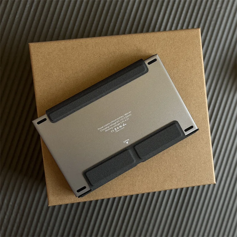 Mini teclado Bluetooth triple plegable, teclado magnético para IPad, almohadilla táctil inalámbrica, soporte para ordenador portátil, portátil de oficina