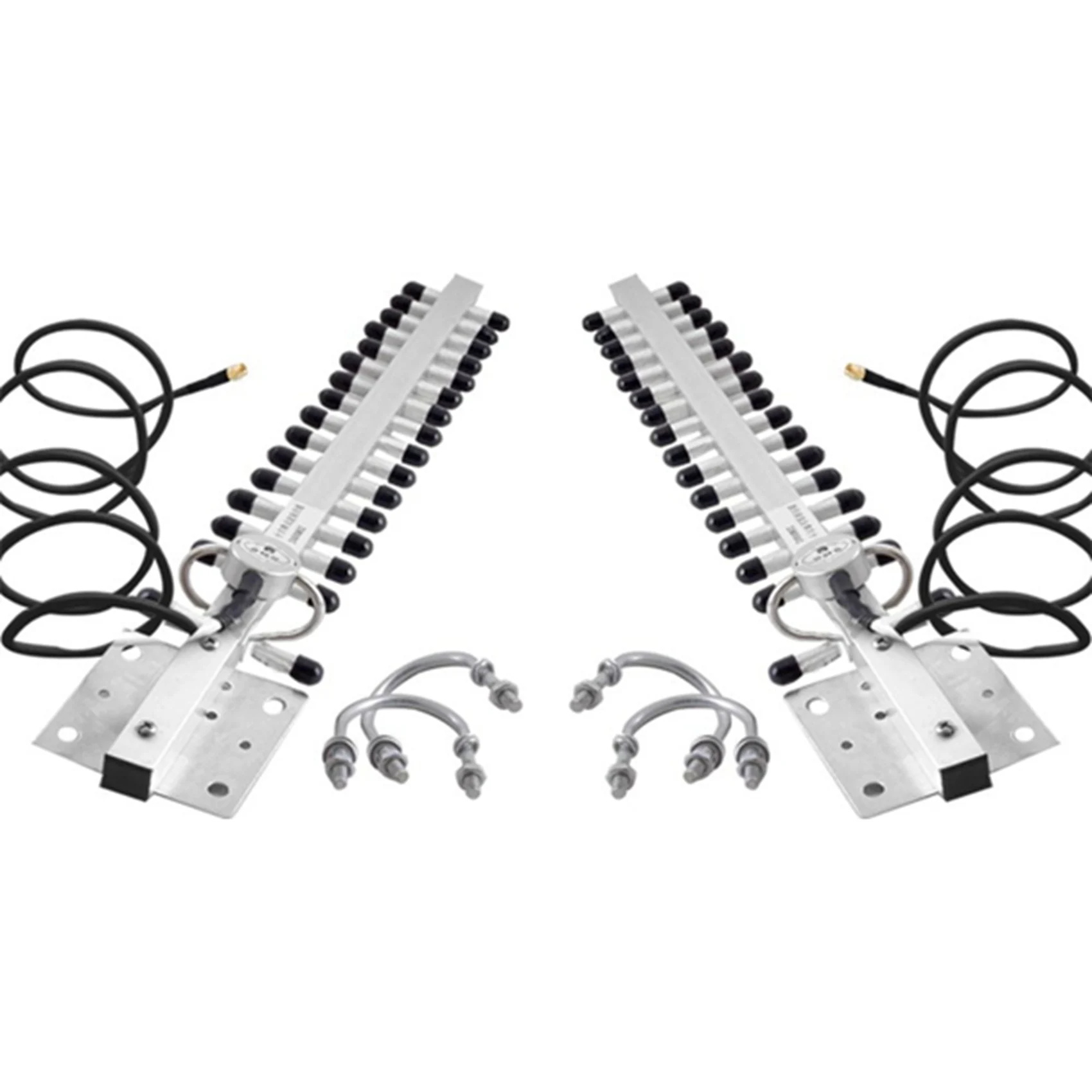 Efficient 2X 2.4Ghz 16DBI-18DBI Yagi WLAN Wifi Omni Wireless Antenna 1.5M