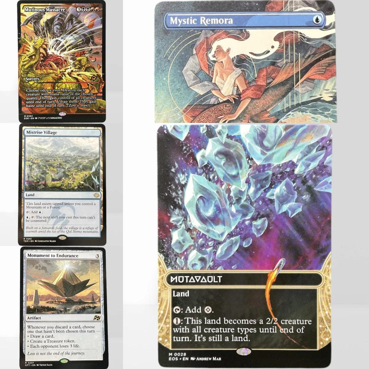 HOLO39-1-M TCG Proxy Mágico Mystic Remora Morphic Pool Mox Amber Mithril Coat Mox Jasper Mox Opal German Black Core