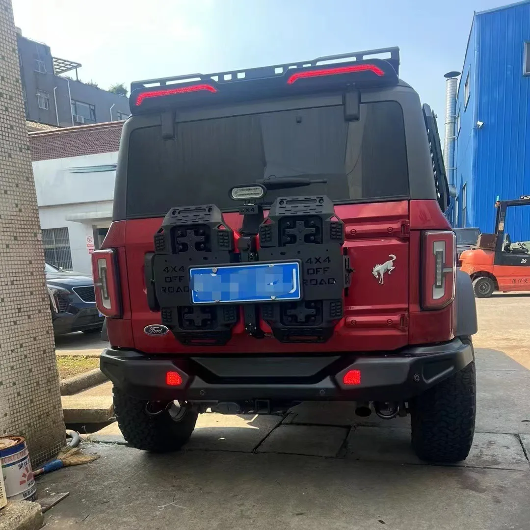 

Suitable for 21-23 Ford bronco tailgate expansion frame, escape plate, oil drum, Ford Liema tailgate integration