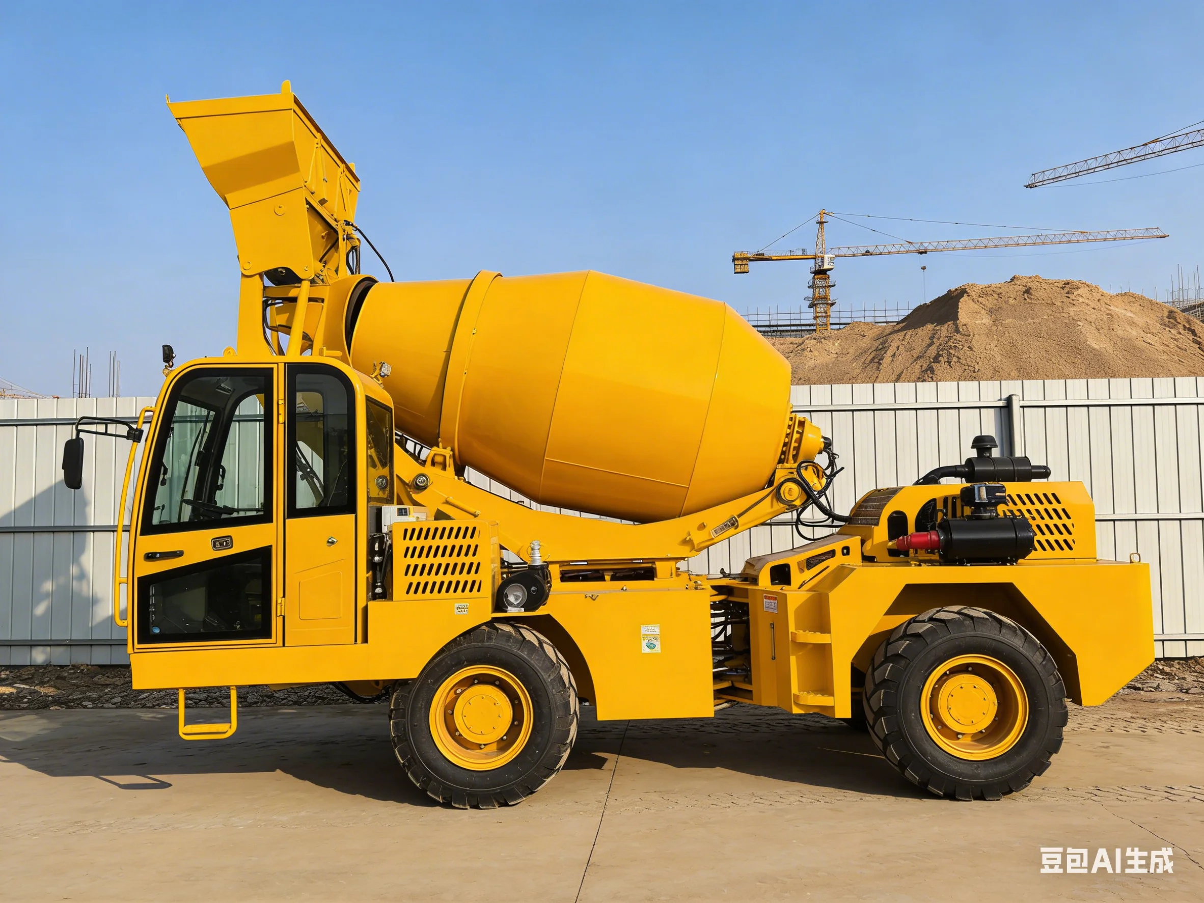 2026 Hot Selling Model 3.5m³ S - Concrete Mixer Small recension och pris