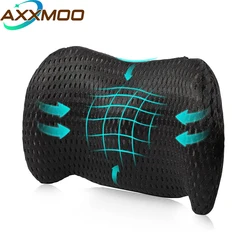 Lumbar Support Pillow for Office Chair, Car Lumbar Pillow Lower Back Pain Relief, Memory Foam Back Cushion for Car, Bed, Gaming