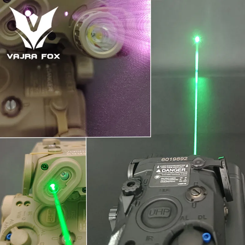 Imagem -05 - Verde Dual Laser ir Luz de Preenchimento Ponteiro Led Apontando Arma Fit 20 Milímetros Rail Indicador Tactical Airsoft Peq15 ao ar Livre Vermelho e