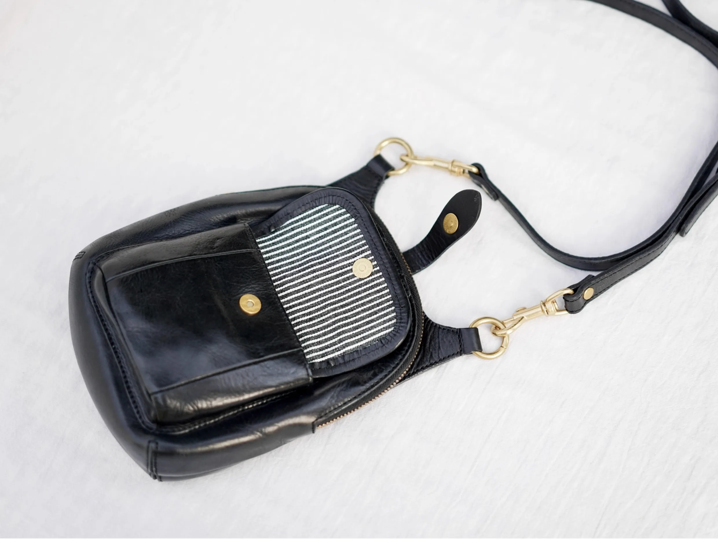 Outdoor Casual Luxus echtes Leder Damen Telefon Umhängetasche Wochenende Party handgemachte Kuh Leder Damen Umhängetaschen – Detail 11
