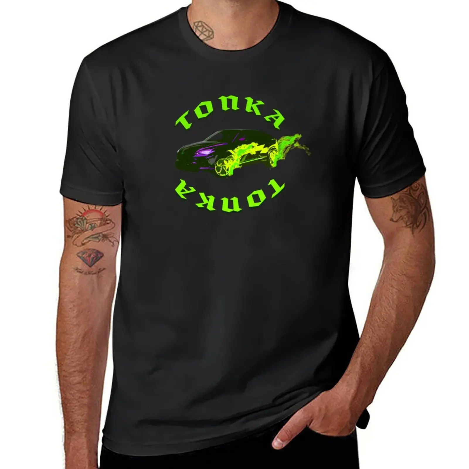 New TONKA TRUCK YEAT T-Shirt quick drying shirt quick-drying t-shirt plain t shirts men