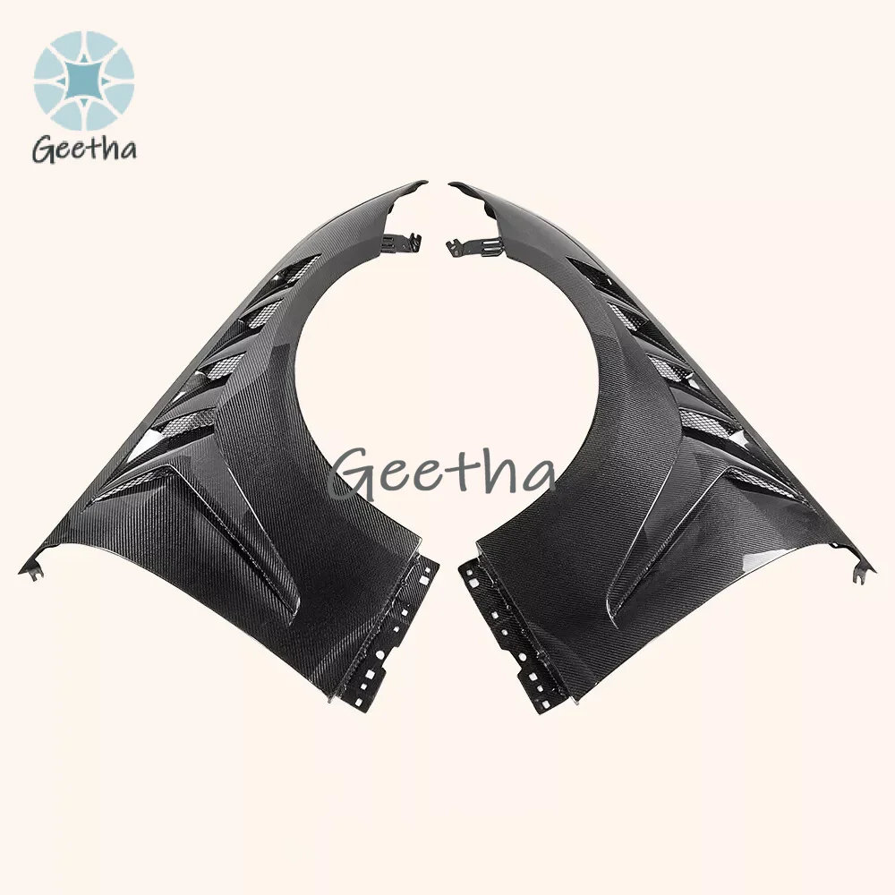 

For MRD Carbon Fiber Fenders for Ford Mustang S650 GTD 2024 Real Carbon Fiber Side Fender Regular Style .