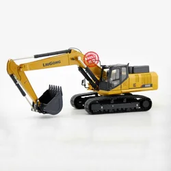 Diecast 1:35 Scale Liugong CLG950E 990F-HD Excavator Alloy Engineering Model Collection Souvenir Display Ornaments