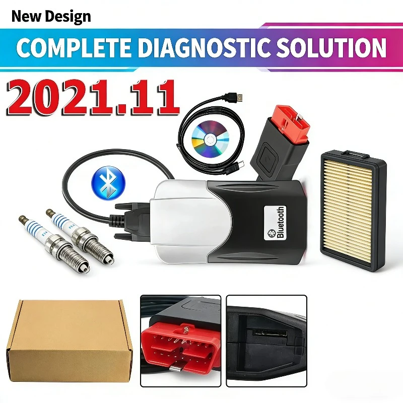 

Latest Scanner 2021.11 Keygen 2020.23 Vd NEW cdd with Bluetooth for TNESF ORPDC DELPHIS Obd2 Car Truck Diagnostic Tools