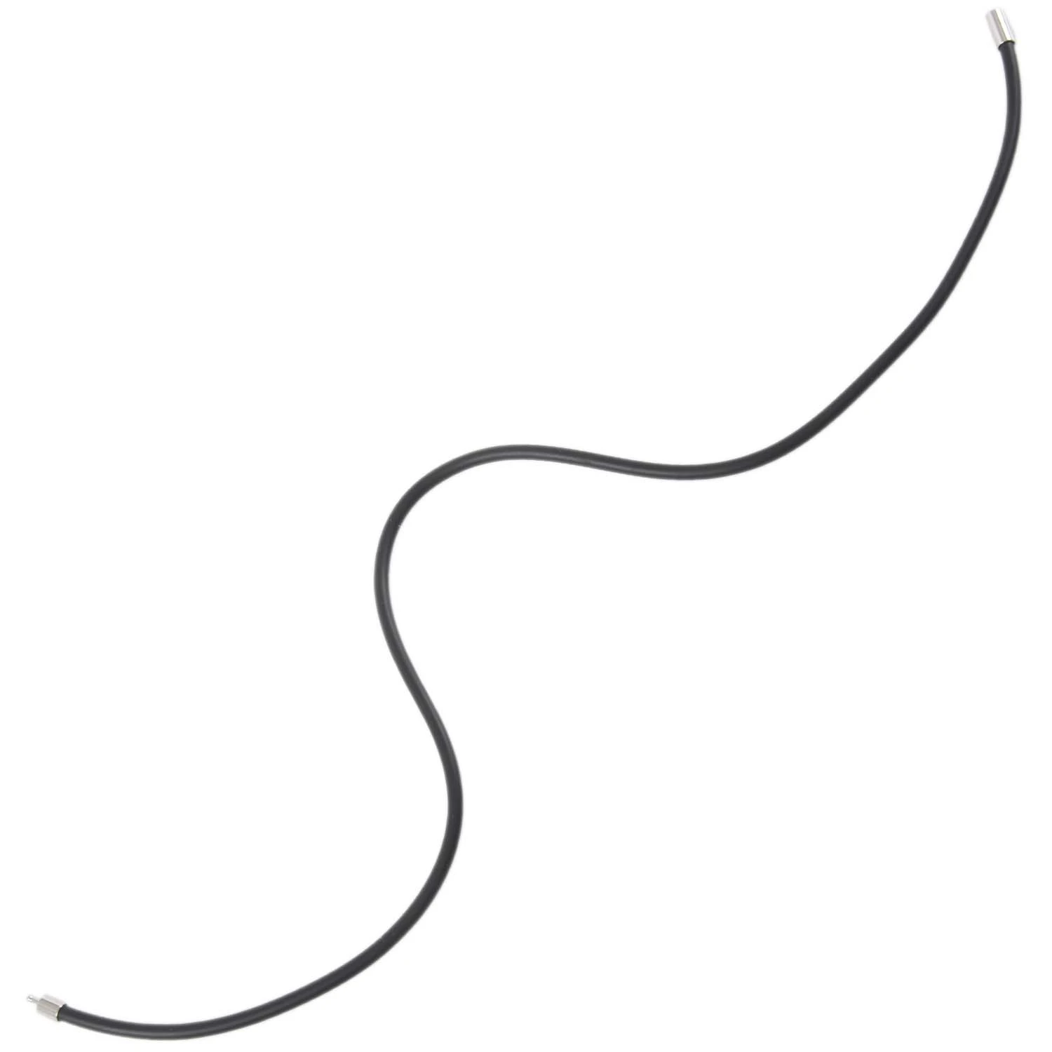 TEXU 10 Black Rubber Lace Choker Necklace 450X4mm Per Woman Man