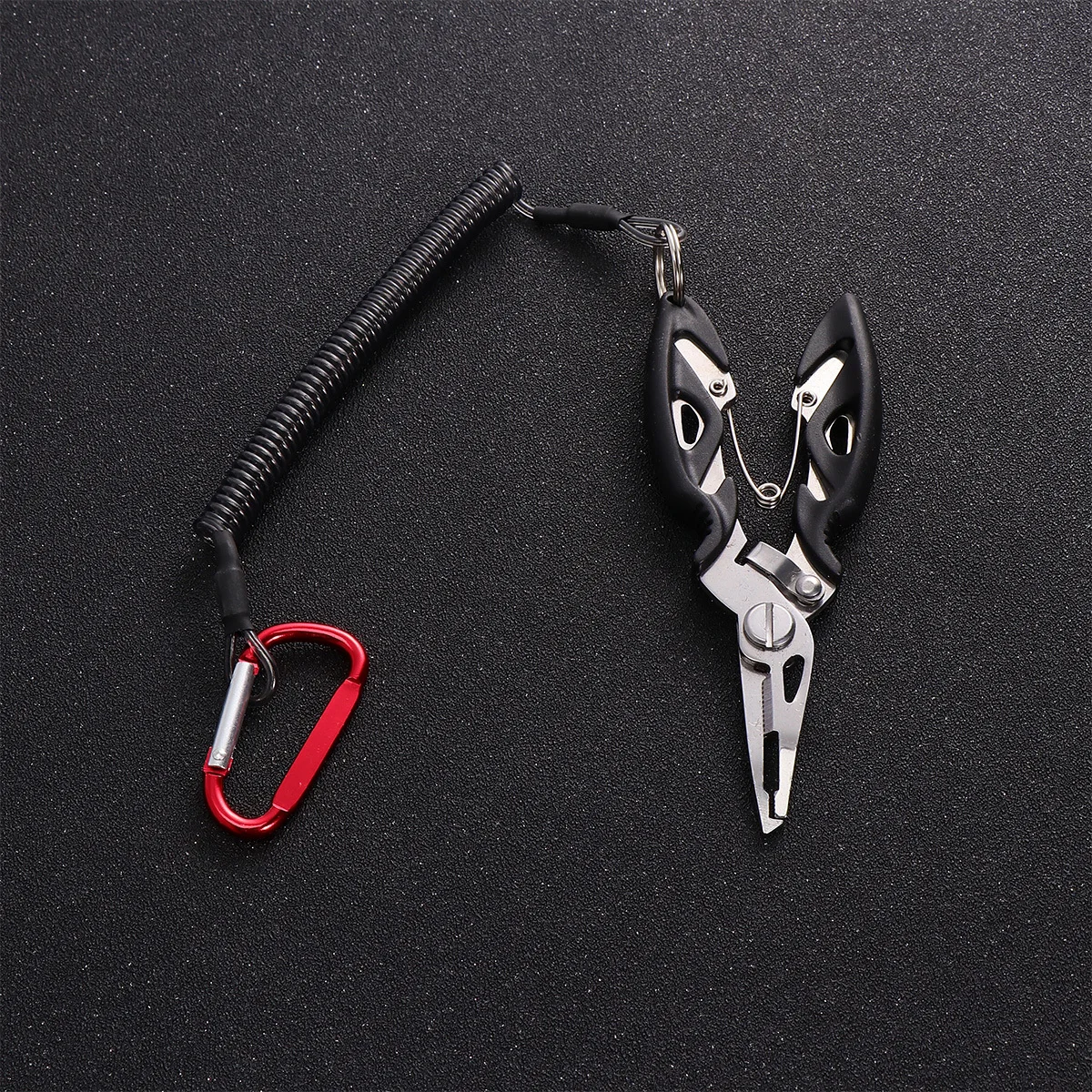 

1 set Holder Controller One Hand Operation Large Clamp Small Fish Outdoor Fishing Tool Fish Stainless Steel Grabber Grabber Blue