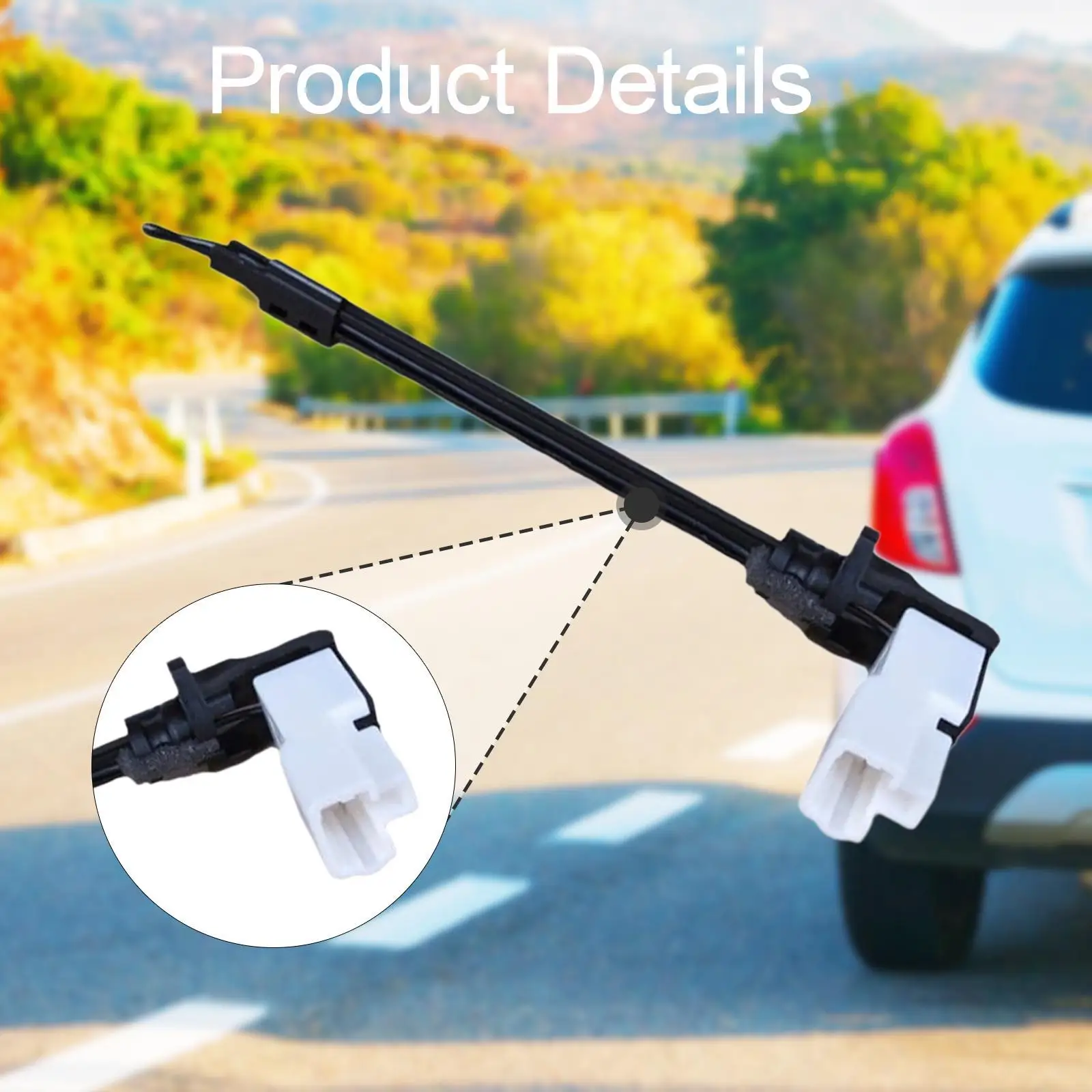 

Air Temperature Sensors Black 976143x000 Car Thermistor Assembly for Elantra Attachment Sturdy Direct Replace