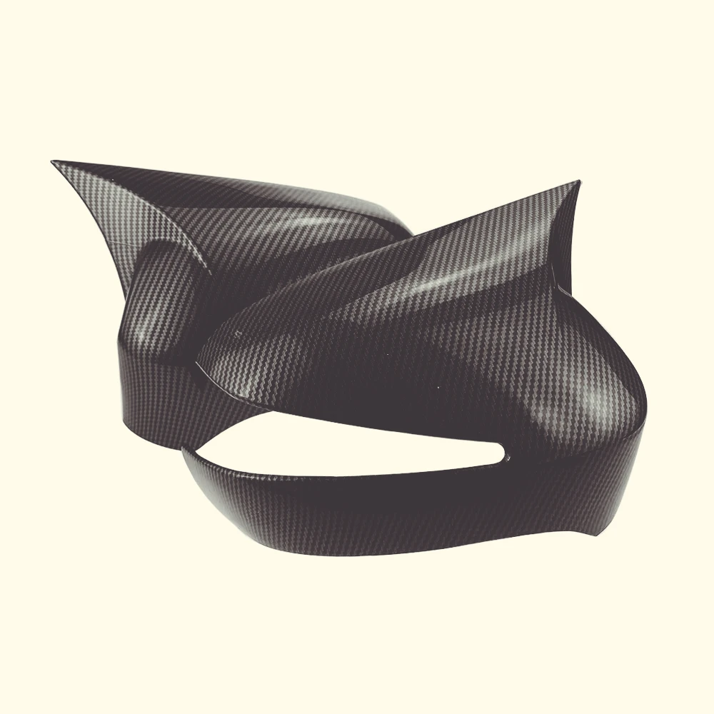 ZF-F 2 uds para Honda Civic 8th 2005-2011 cubierta de espejo retrovisor lateral tapa de ala puerta Exterior vista trasera embell