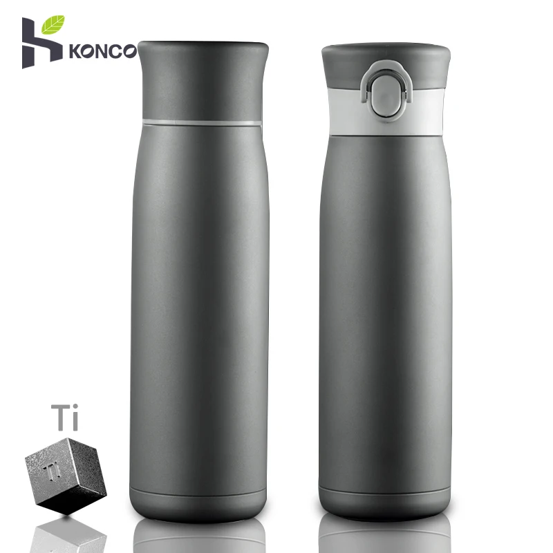 

Titanium Thermos Mug Insulated Thermos Double Wall Vacuum Flask 420ML Water Bottle Car Thermal Mug Gifts Business Thermos Cup