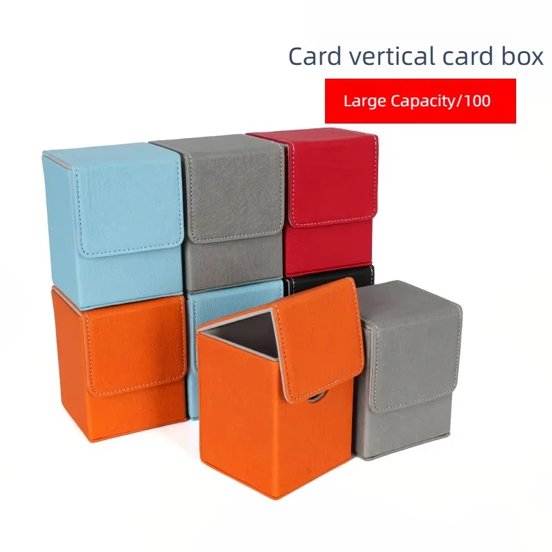 

Game King Cassette Storage Box PU Leather Card Holder for Ptcg Cards Organizer Case