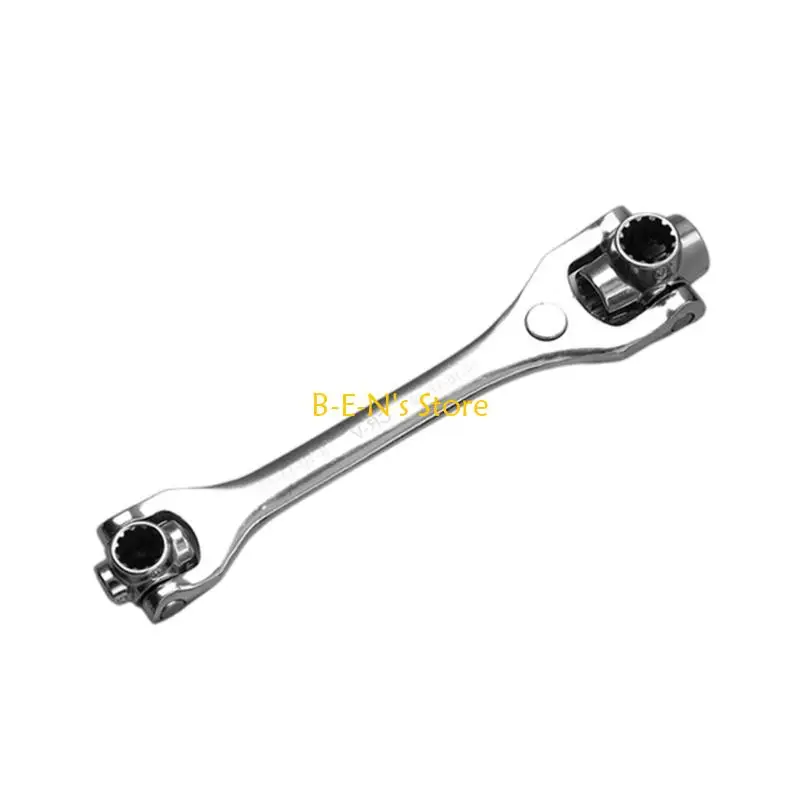 

Y1AD Heavy Dutys Socket Wrench Rotating Head Rustproof Car Maintenance Home Tool