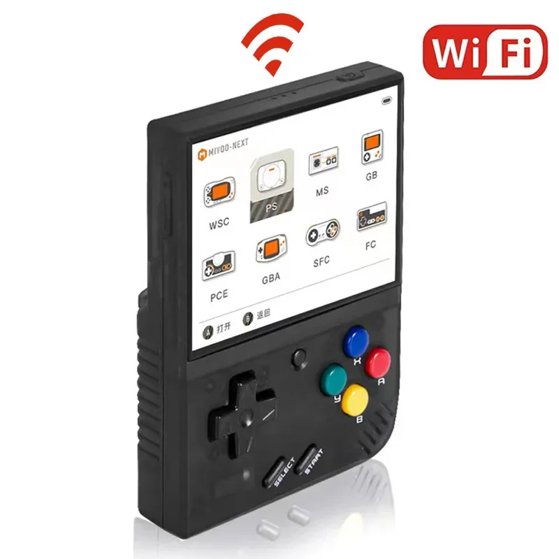 Портативная Ретро игровая консоль MIYOO Mini Plus V2 Mini + IPS экран Классическая игровая консоль операционная система Linux детский подарок