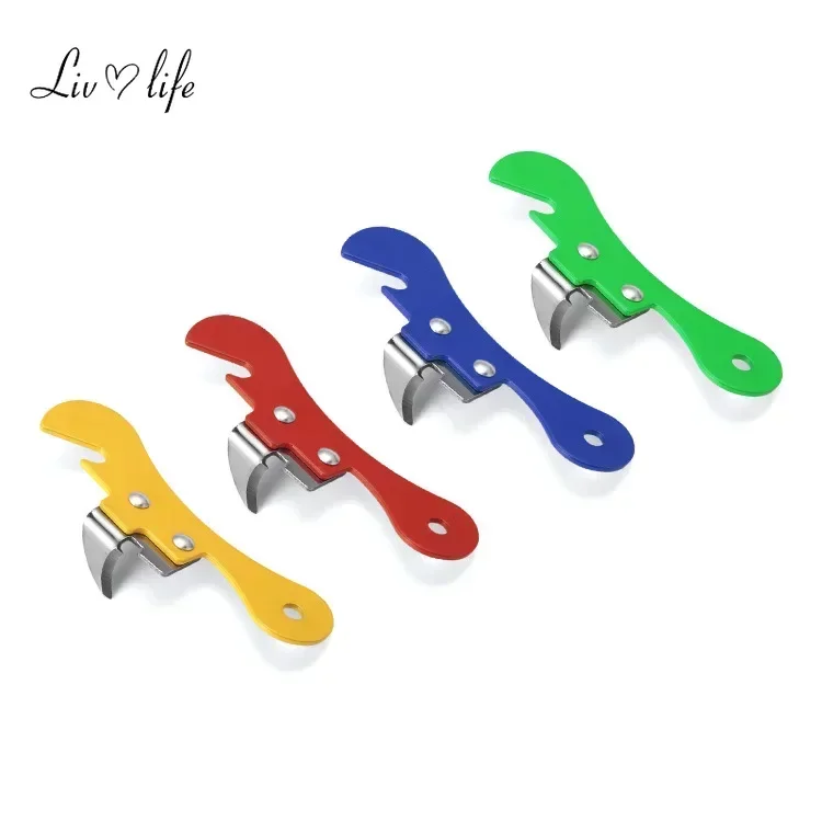 Portable Bottle Jar Opener 4 Colors Kitchen Gadget Portable Can Opener For Emergency Bottle Opener Party kitchen gadgets