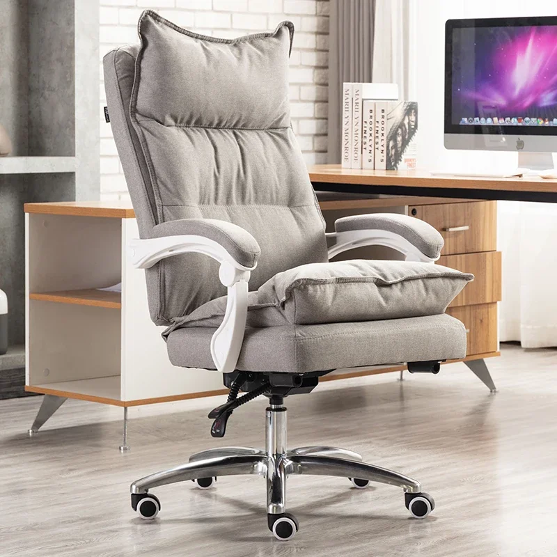 Modern Designer Office Chair Swivel Conference Luxury Solid Gaming Chair Durable Steel Pulley Chaise De Bureaux Office Furniture