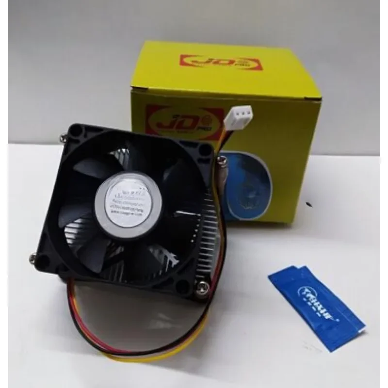 New Original for  3Pin Silent 70mm cooling For Socket 478 Processor P4 ,CD, CPU Radiator Cooling Fan 478 CPU FAN with Silicone