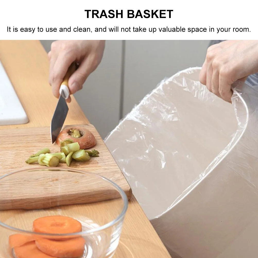 

Modern Garbage Can Storage Basket for Home Office Non Slip Bottom Easy to Use and Clean Long Lasting Trash Basket