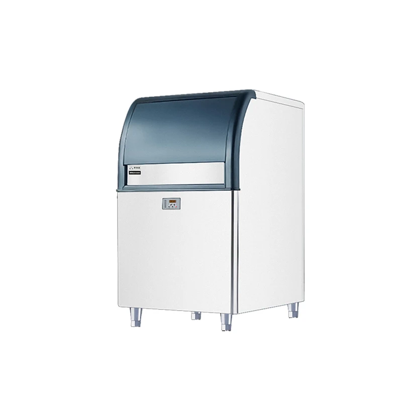 Ice Maker Small Commercial Fully Automatic Square Ice Machine for Coffee Shop Bubble Tea Shop