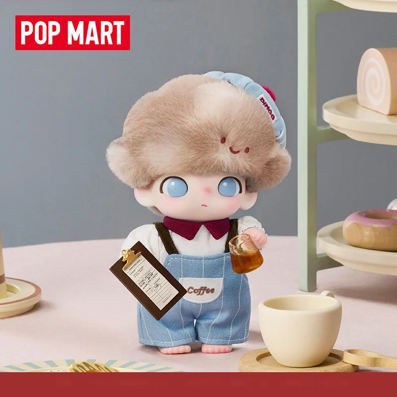 

POP MART DIMOO Heartbeat Special Brew Series Vinyl Plush Hanging Card Toy Pendant Cute Collectible Doll Gift For Toy Collectors