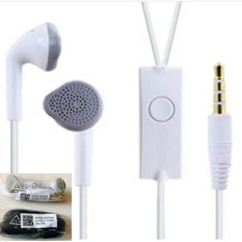 Wired Earbud Smartphone Headset With Microphone Suitable For Wired Headset Wire-controlled Portable Earphone