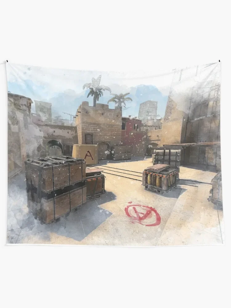 Mirage CSGO Poster in Watercolour Poster Tapestry Wall Hanging Decor Wall Hanging Wall Tapestry