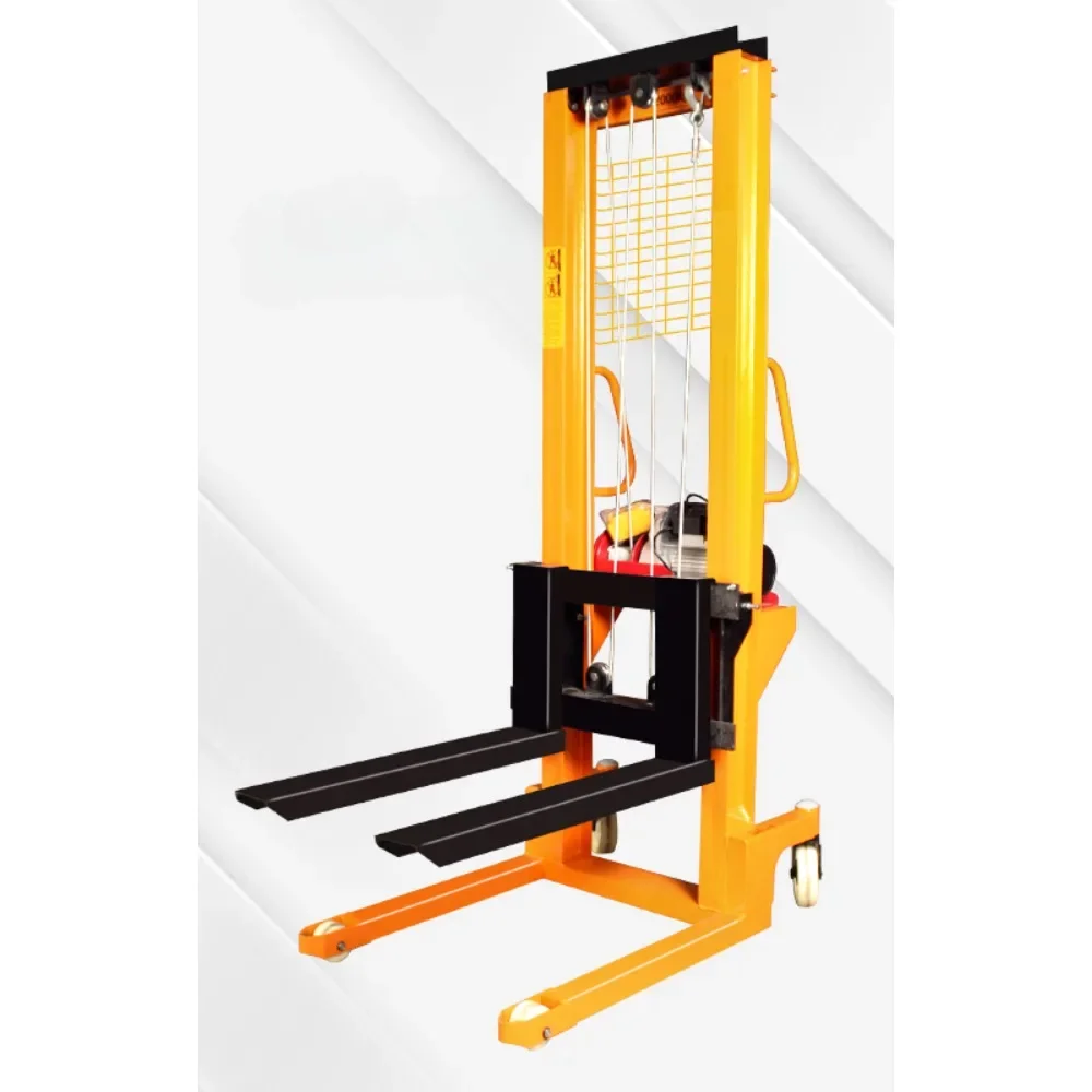 Manual forklift Manual hydraulic stacker Semi electric forklift Hand truck