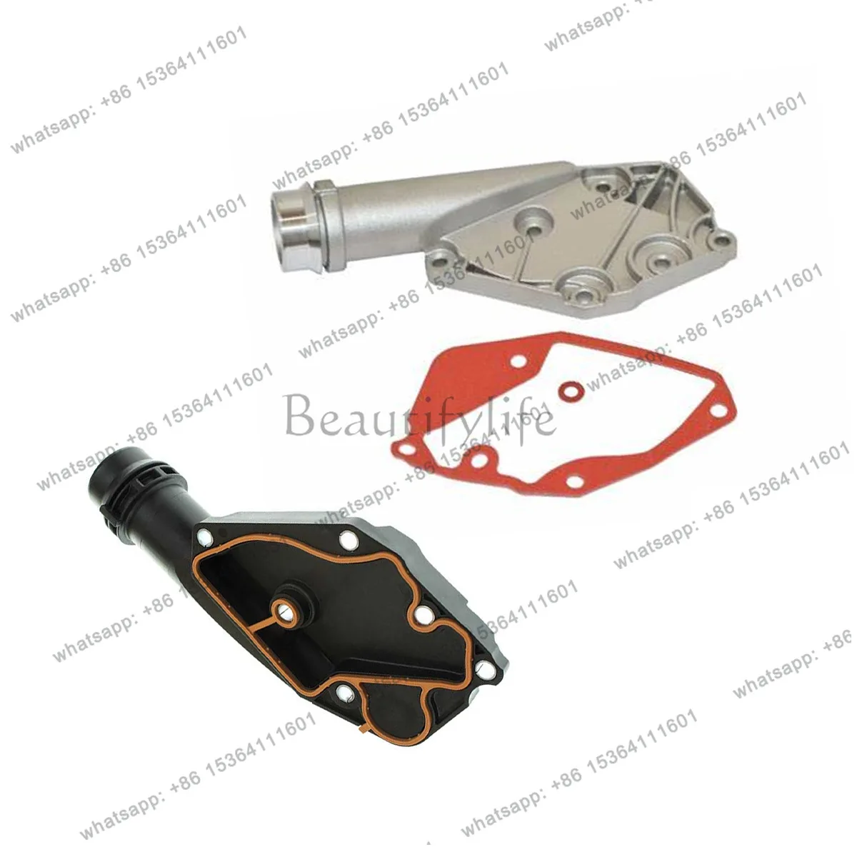 06E121168 Aluminum Thermostat Assembly Automotive Thermostat Cover directly from the manufacturer