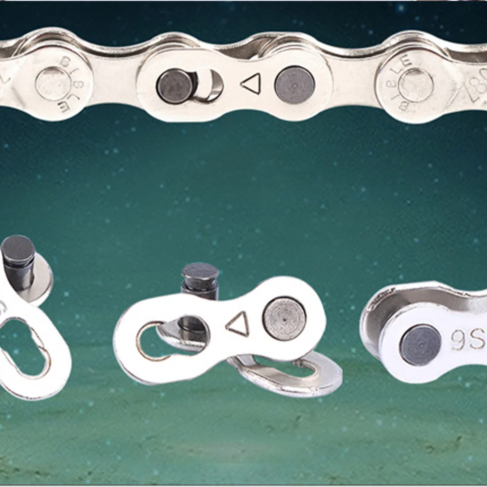 

10Pair Bike Chain Connector Durable Replacement for 10 Speed Chain Joint Repair Accessory Missing Link