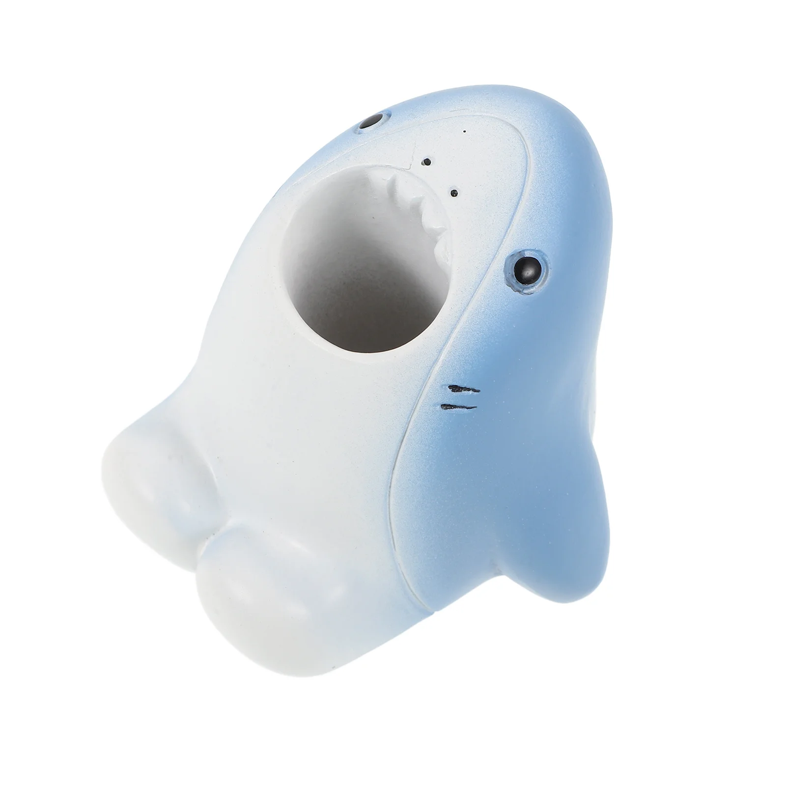 

Cartoon Nail Brush Holder Resin Makeup Organizer Cute Multifunctional Desk Pen Holder Nail Art Storage Vanity Organizer