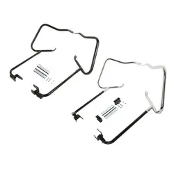 Motorcycle Saddlebags Guards Crash Bars For Harley Touring Road King Glide 2014-2024