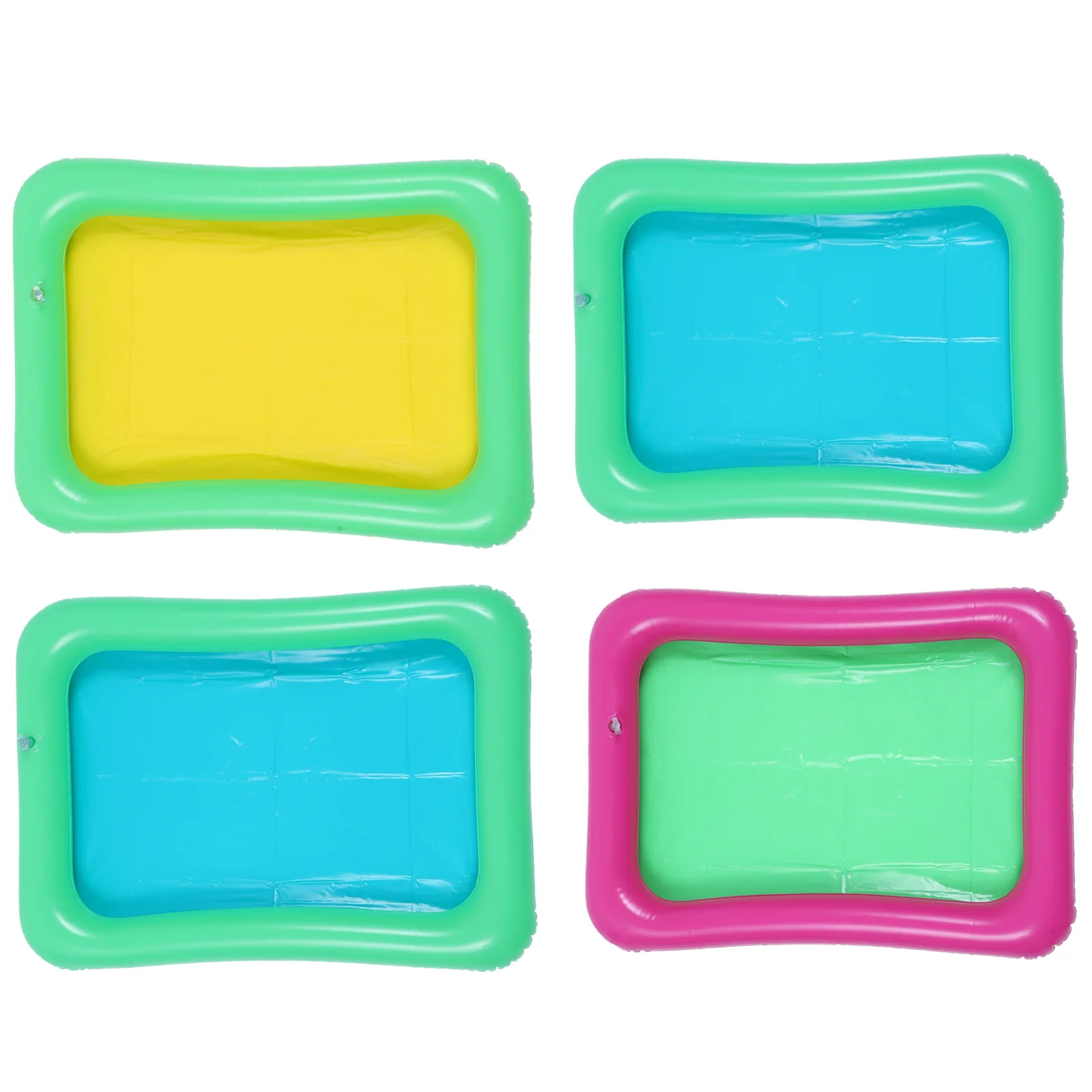 4Pcs Inflated Ice Bar Sand Molds Premium Durable Material Smooth Surface Easy Use Creative Kids Outdoor Play Sand Tools