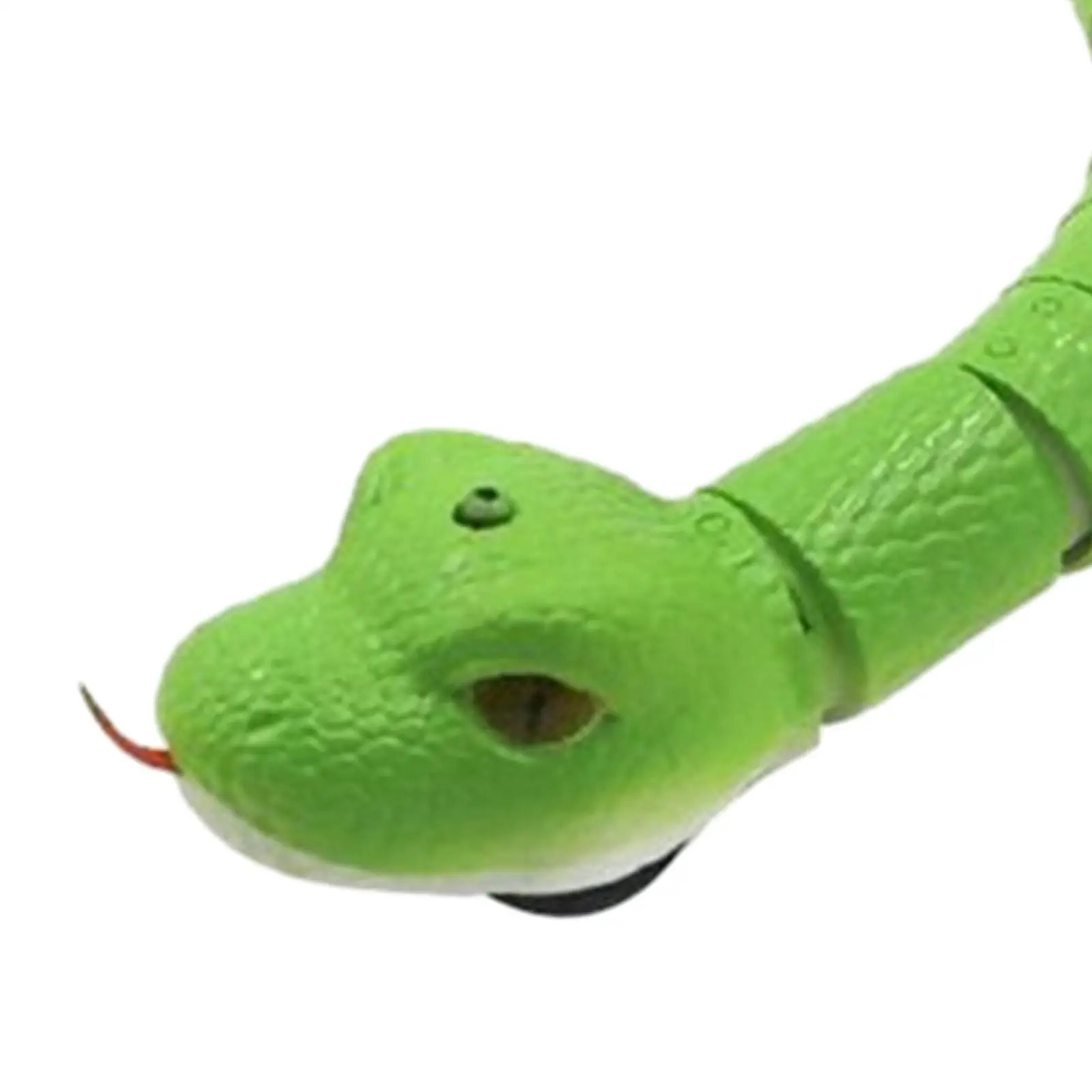 Realistic RC Snake Toy Electric Remote Control PVC Animal Crawling Robot for Party Favor Halloween Pranks Gift