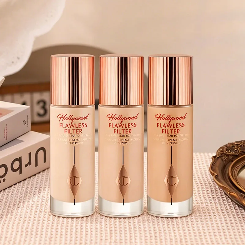 Vente flash Charlotte Tilbury Starlight Liquid Flawless High Gloss Liquid Before Foundation Facial Spot Covering Concealer Cosmetic
