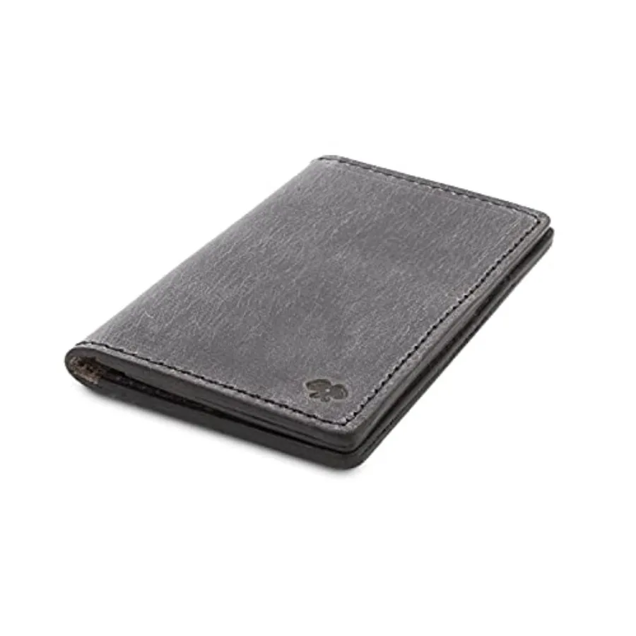 

Leather Passport Holder for Men Made in USA 3.5" x 5.5" Field Notes Cover