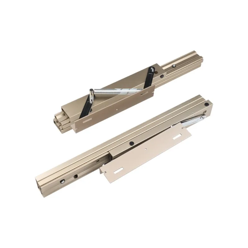 Kitchen rising dining bar invisible slide, multi-functional telescopic extension pull folding table full set of hardware