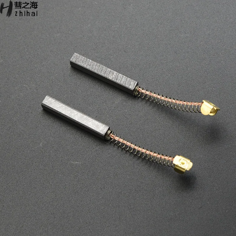 

10 шт. 902 средняя медная угольная щетка 4*5*25 двигатель постоянного тока пружинная угольная щетка универсальная износостойкая поддержка настройки