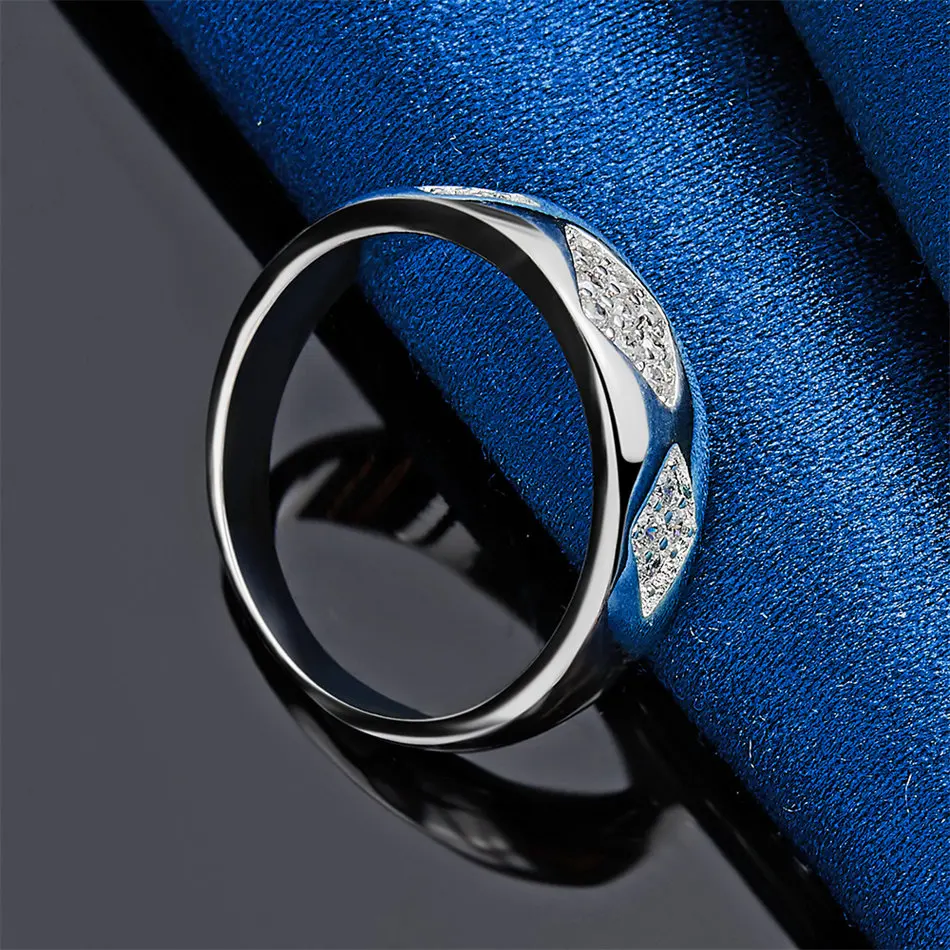 1 piece of 925 sterling silver 7-10 exquisite pattern ring, women's fashion jewelry gift, wedding accessory