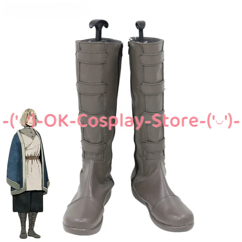 

Обувь для косплея Falin Touden, искусственная обувь для Хэллоуина, искусственное аниме «вкусные в подземелье», реквизит для косплея, изготовленный на заказ