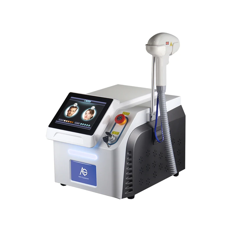 ADG 1200W 3 Wavelength 755 808 1064nm Laser Diode Laser Hair Removal Machine Skin Rejuvenation Permanent Beauty Laser Machine