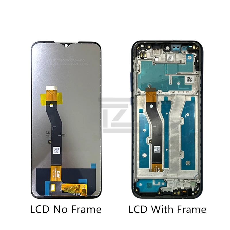 For Motorola Moto G Play 2021 LCD Display Touch Screen Digitizer Assembly With Frame XT2093 Display Replacement Repair Parts