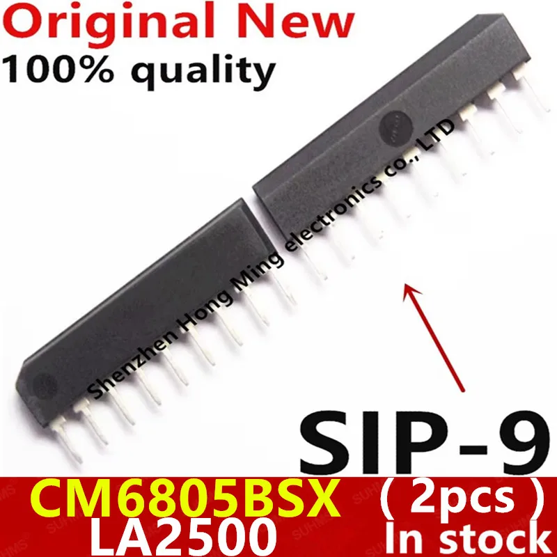 (2piece)100% New LA2500 CM6805BSX SIP-9 Chipset