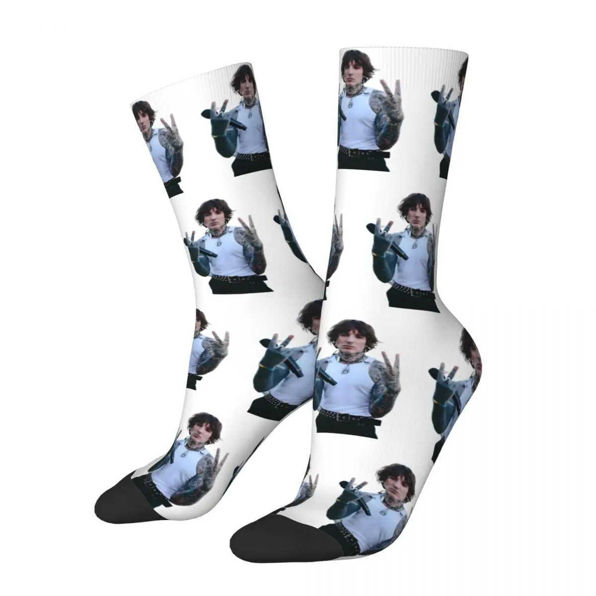 Oliver Sykes 90s Crew Socks, Cool Cool Cool Crew, Soft Middle Tube, Rock Music Band, Merch, Primavera, Outono, Inverno