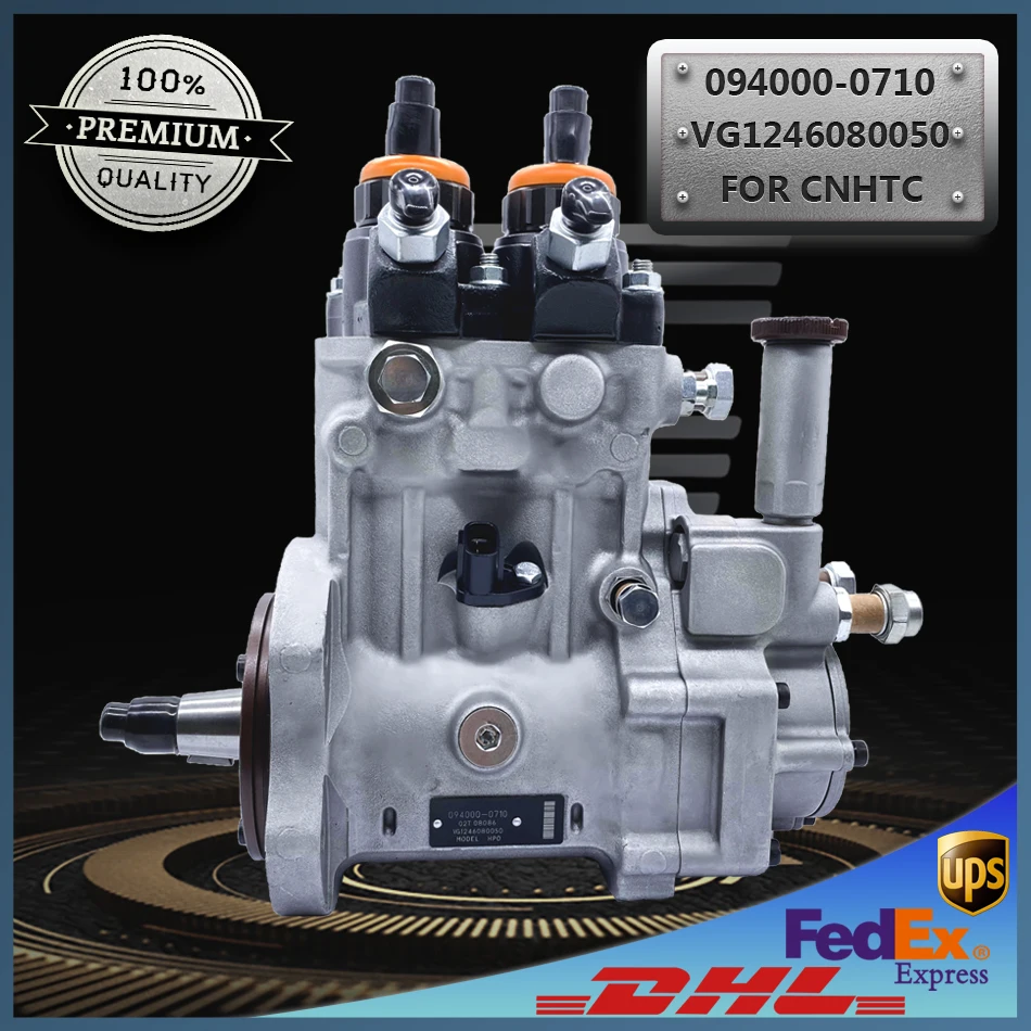 

High Quality Fuel Injection Pump 094000-0710 VG1246080050 Pump Assy for Sinotruck Engine D12 Truck Howo A7